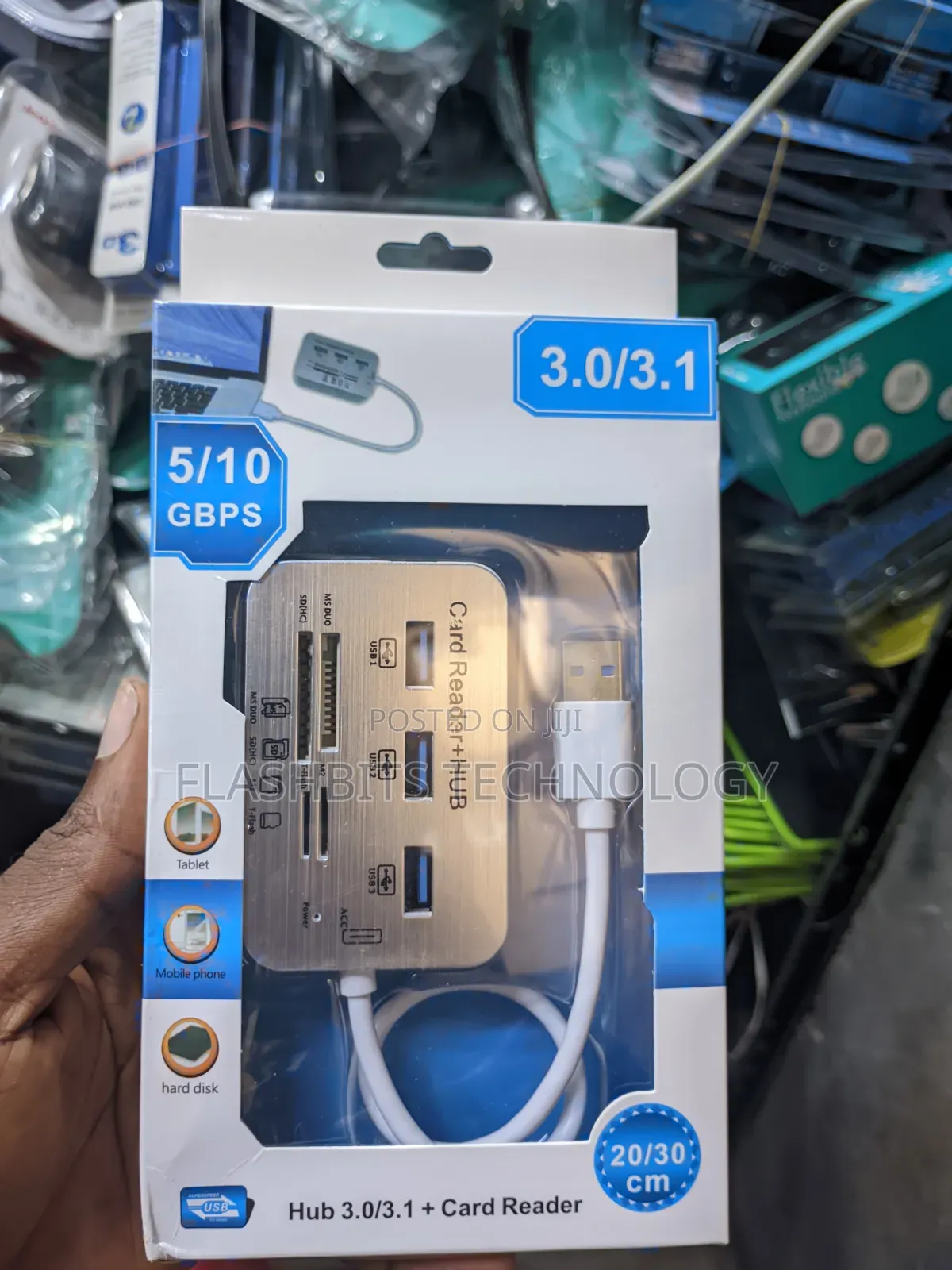 Usb Card Reader + Hub