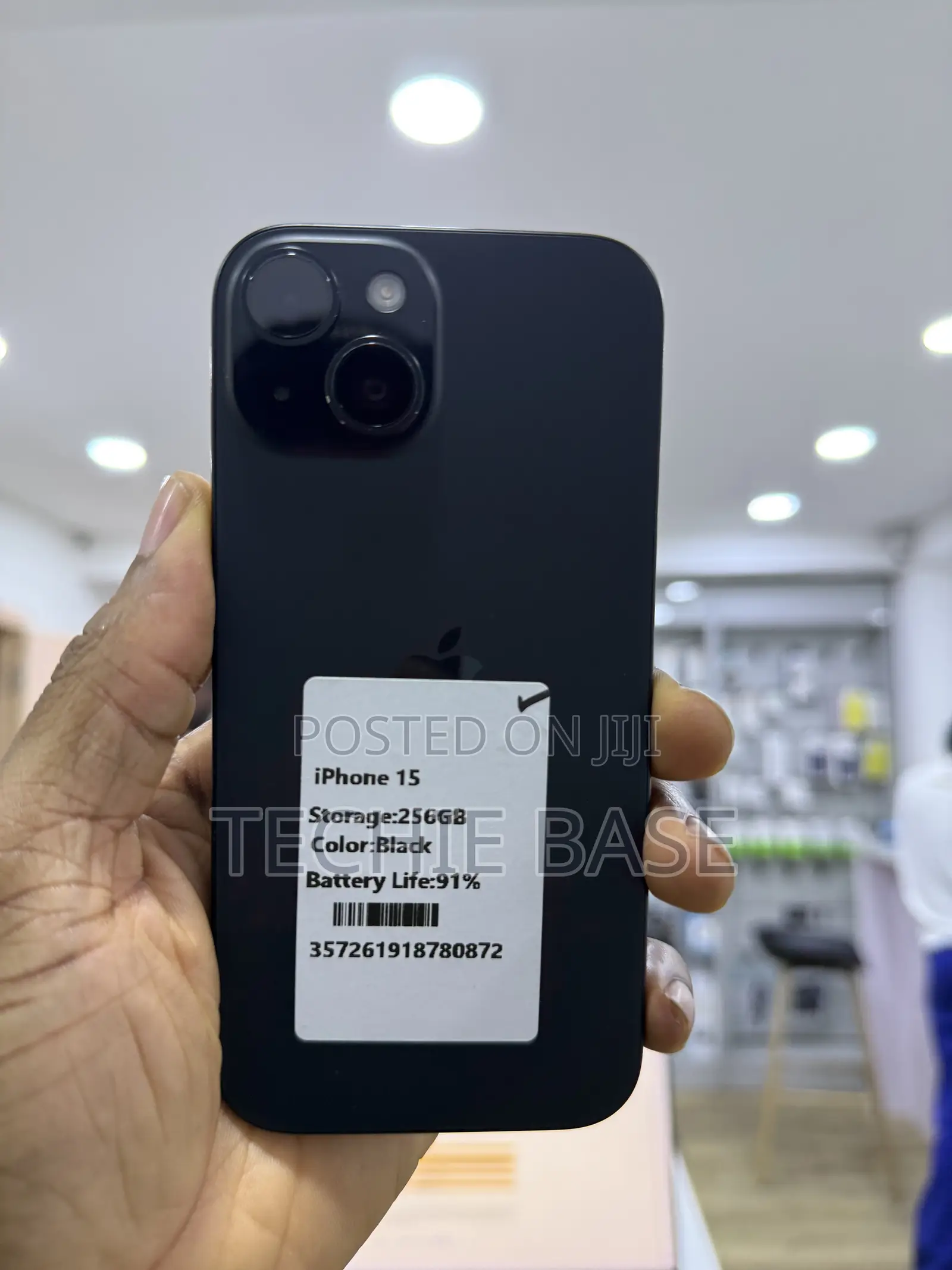 Apple iPhone 15 256 GB Black