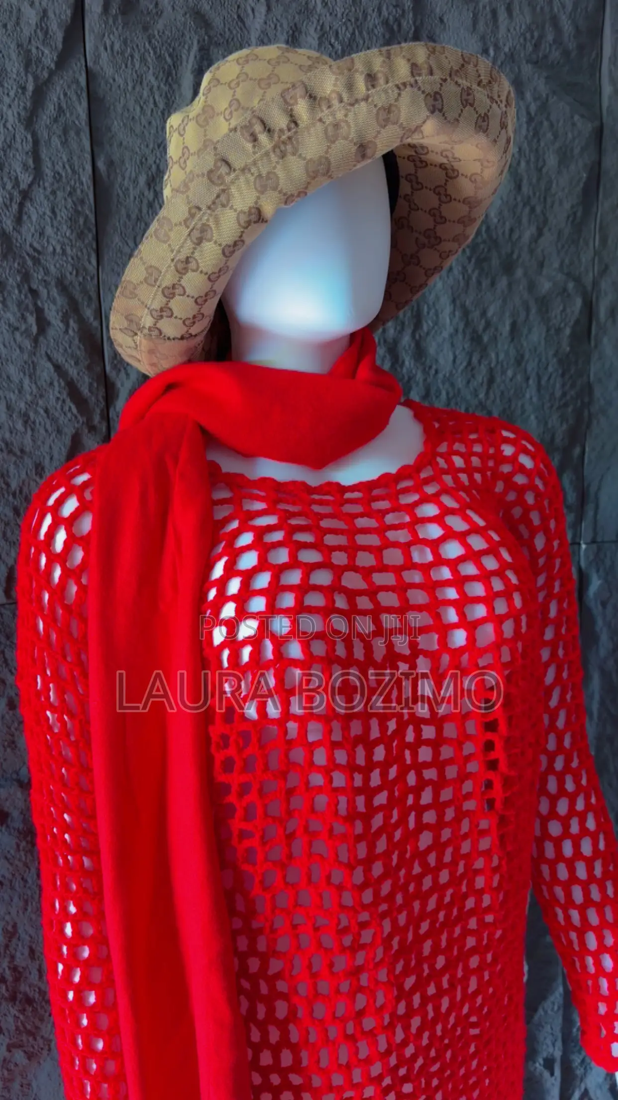 Crochet Gown.