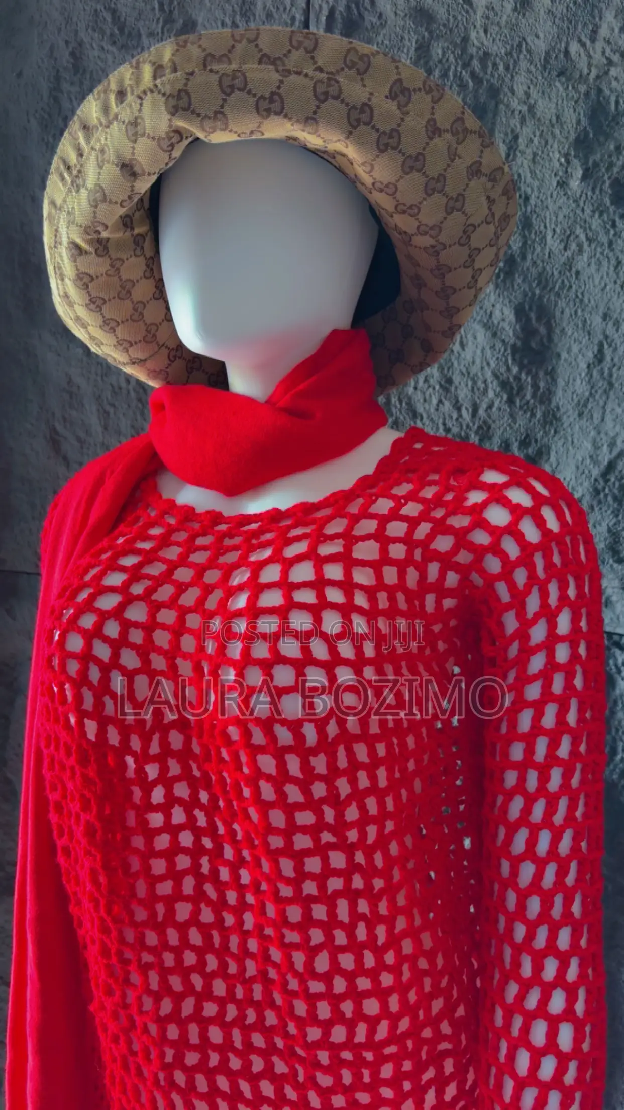 Crochet Gown.