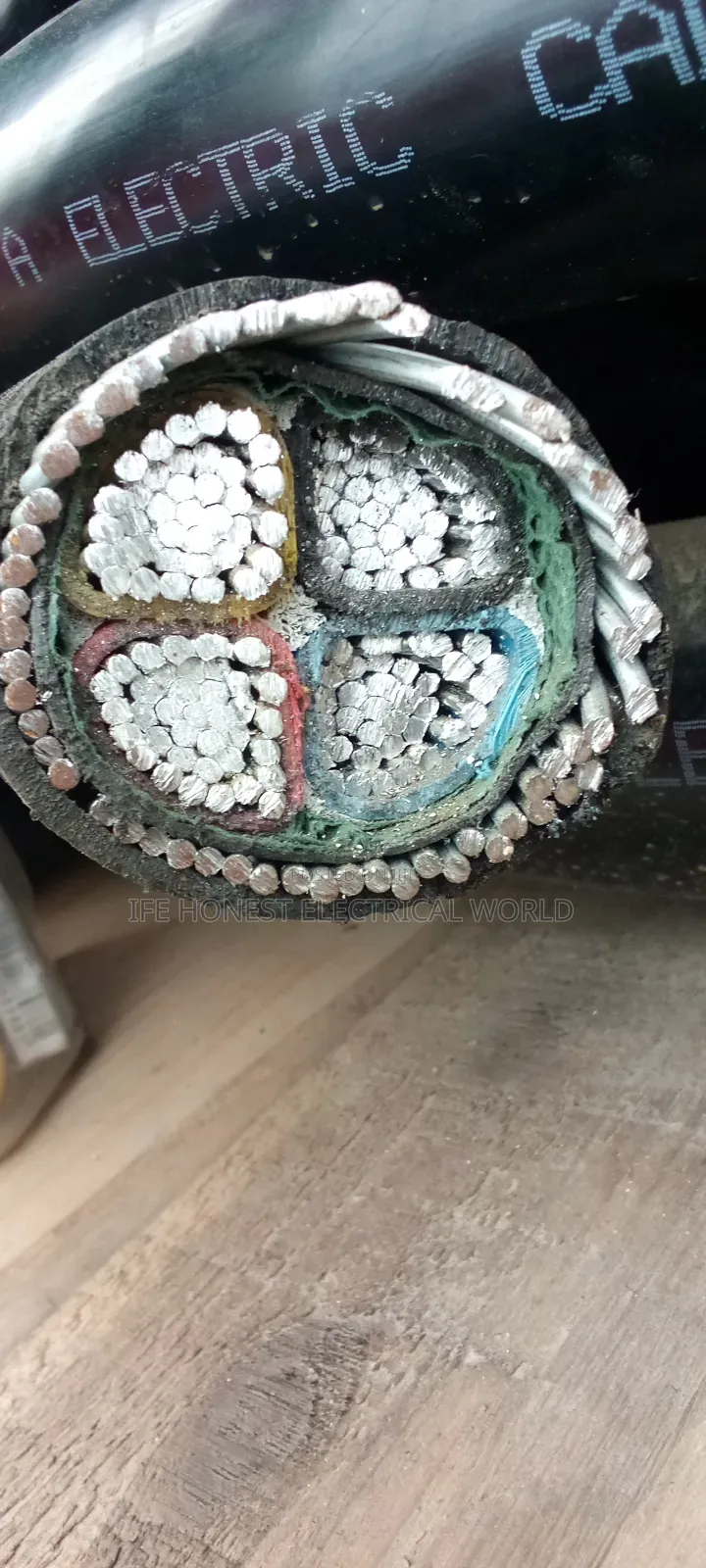 Aluminum Cable 4core