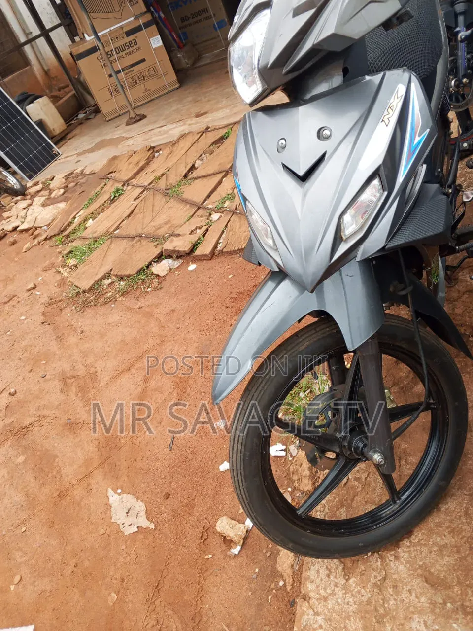 TVS King Deluxe Plus iTouch Start 2025 Gray