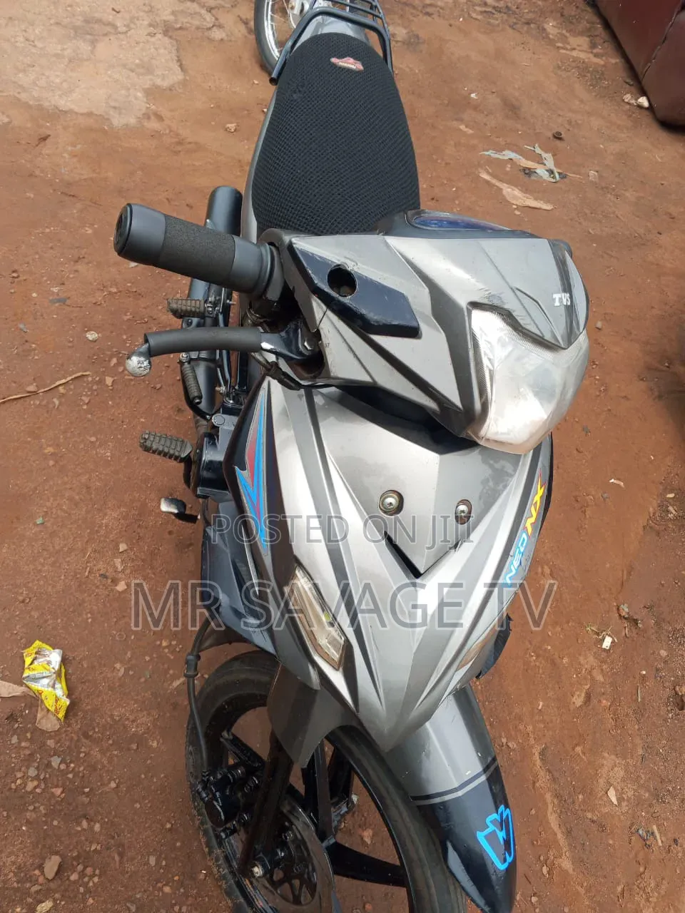 TVS King Deluxe Plus iTouch Start 2025 Gray