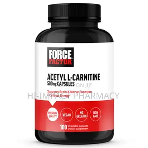 Force Factor Acetyl L-Carnitine 500mg X100 Caps