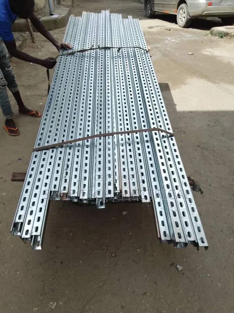 40 X40 Galvanized Slotted C-Channels