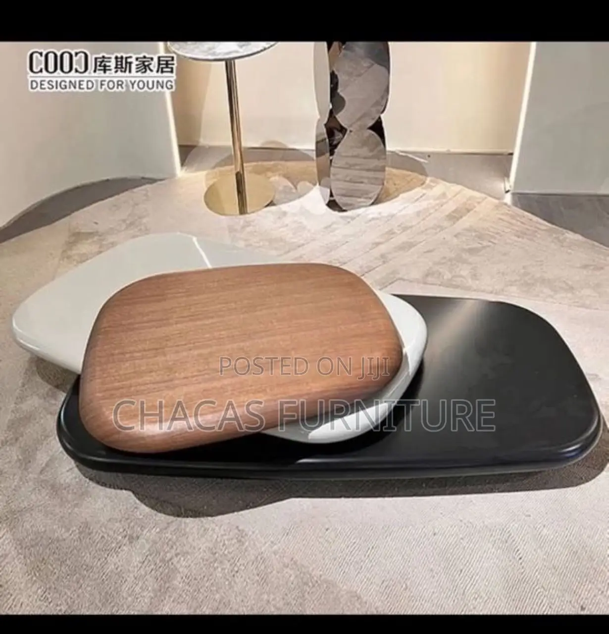 Premium 3-Tier Nesting Coffee Tables