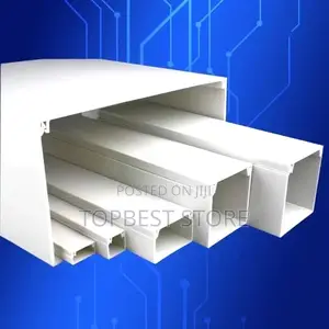 Electrical Cable Trunking PVC Wire Conduit Plastic Cover