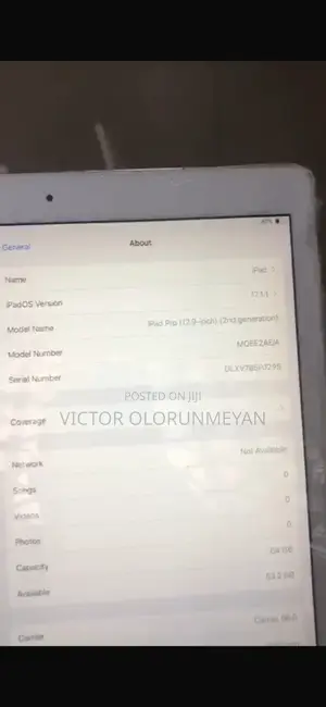 Apple iPad Pro 12.9 (2017) 64 GB White