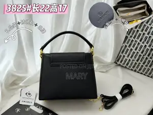 Elegant Black Studded Handbag