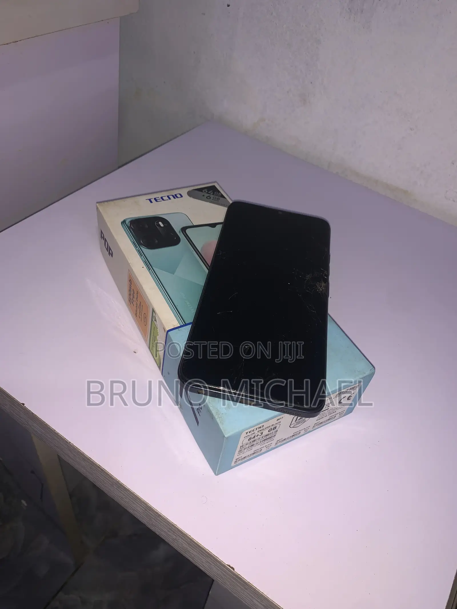 Tecno Pop 7 Pro 64 GB Blue