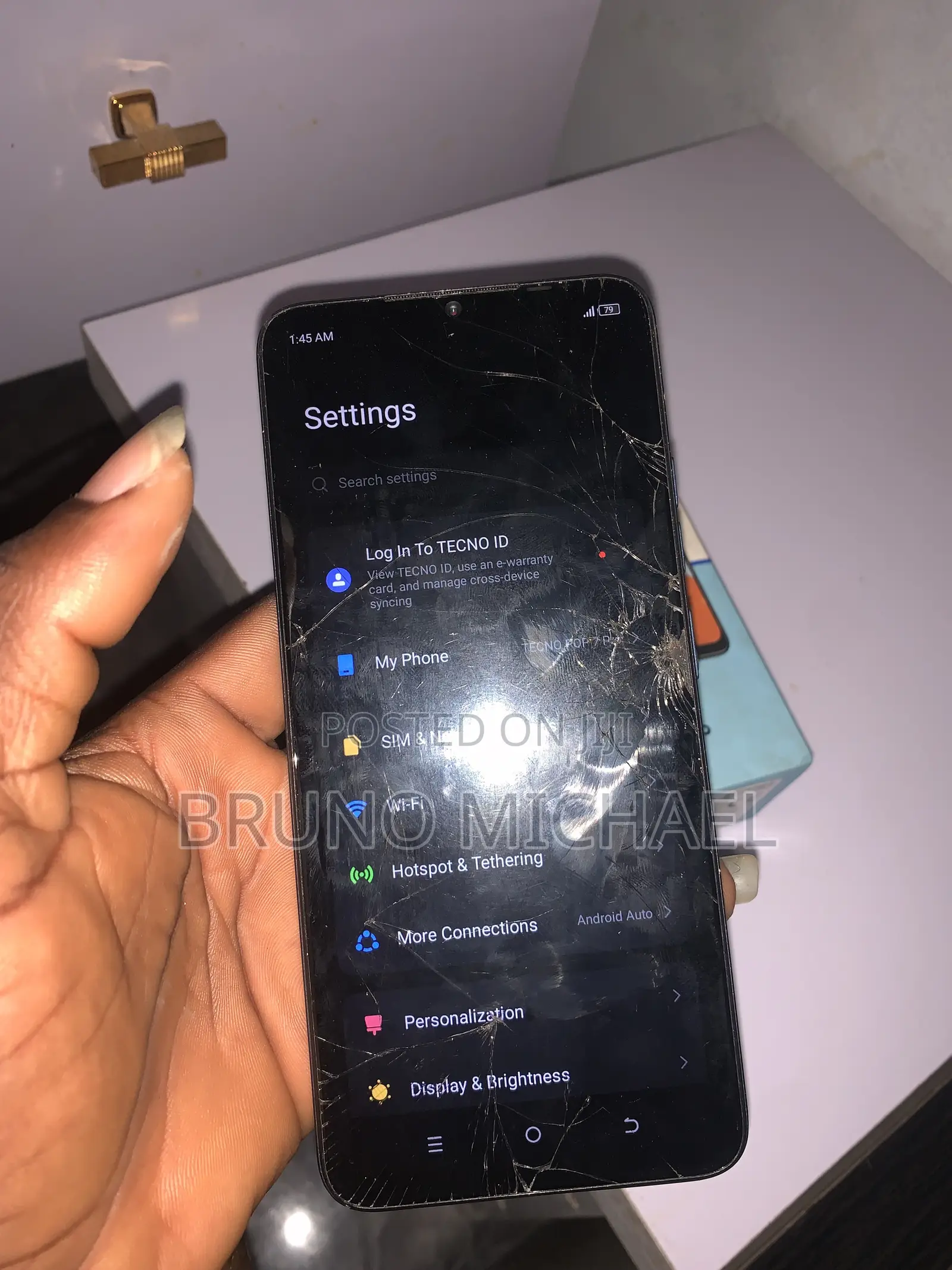 Tecno Pop 7 Pro 64 GB Blue