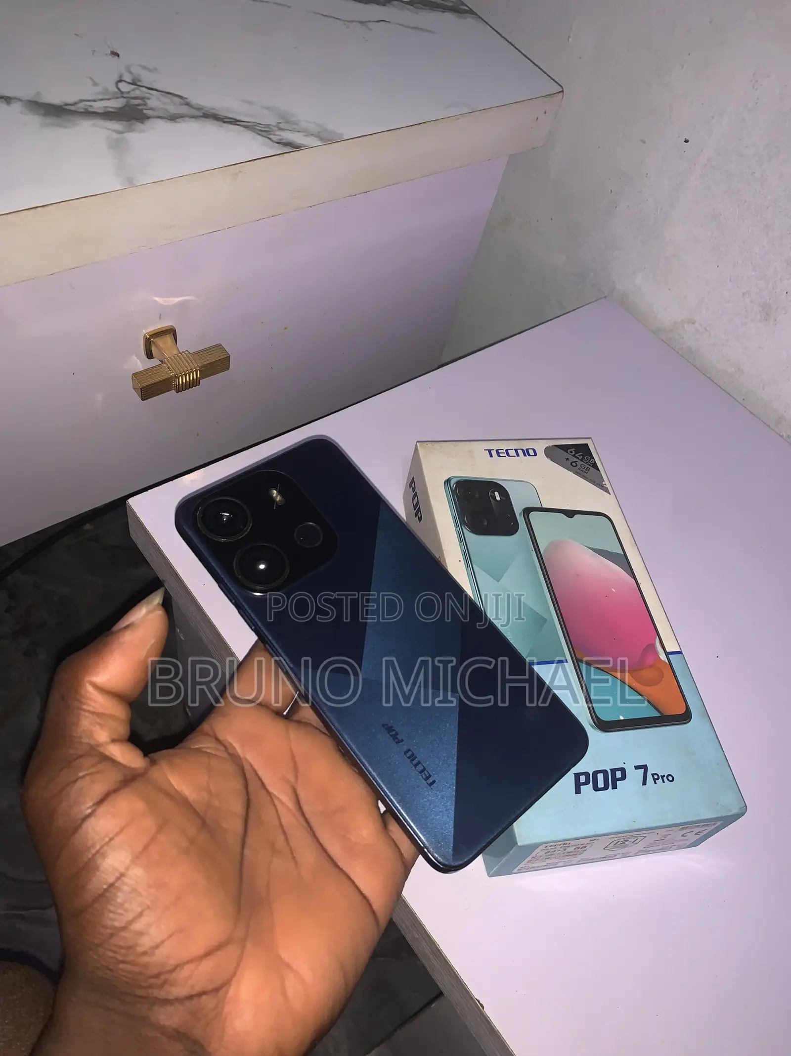 Tecno Pop 7 Pro 64 GB Blue
