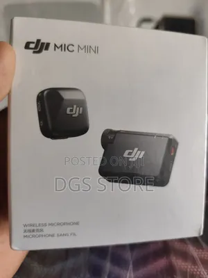 Dji Mic Mini Compact Wireless Microphone for Camera Smartphone 24ghz