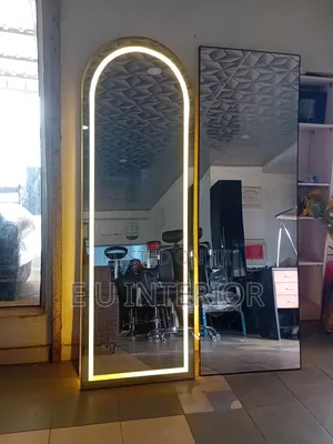 Led Arched Floor Mirror