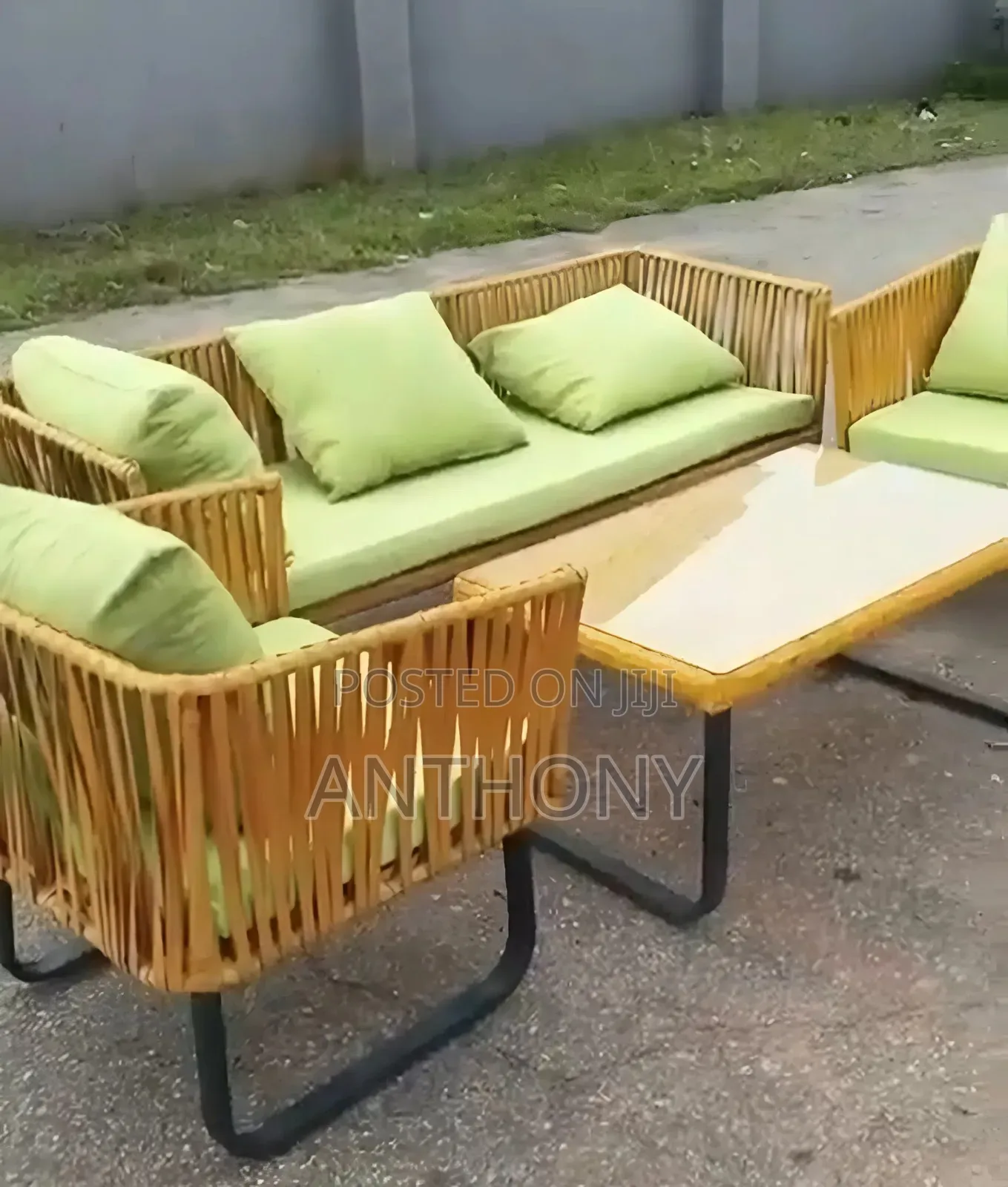 Rattan Sofa Set