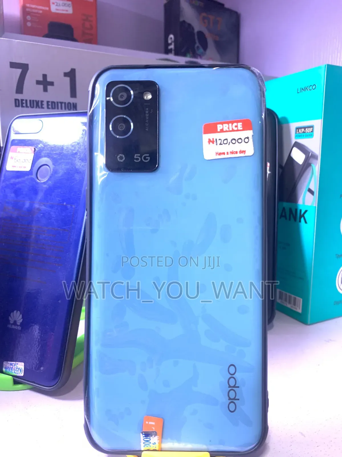 Oppo A56 5G 256 GB Blue