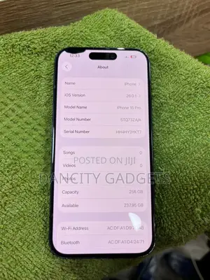 Apple iPhone 15 Pro 256 GB Blue