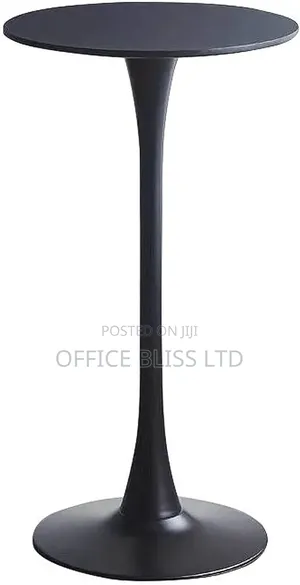 A Set of High Bar Stools Pedestal Table