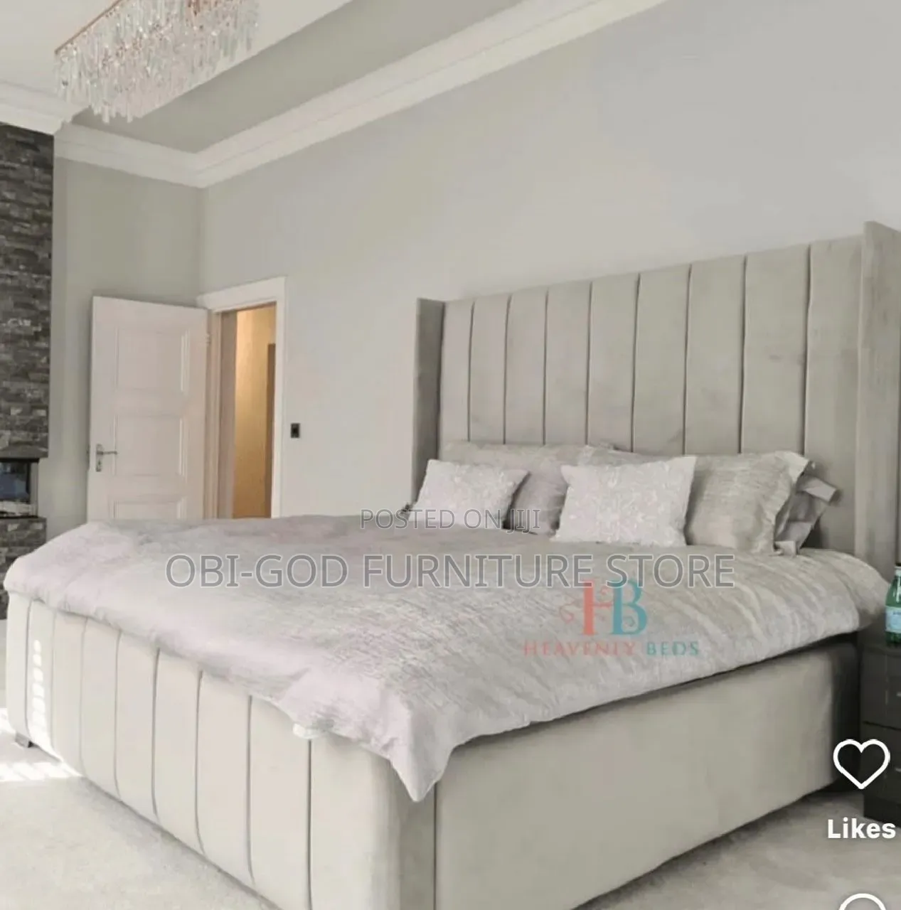 Bed Frame Made With Original High Quality Wood