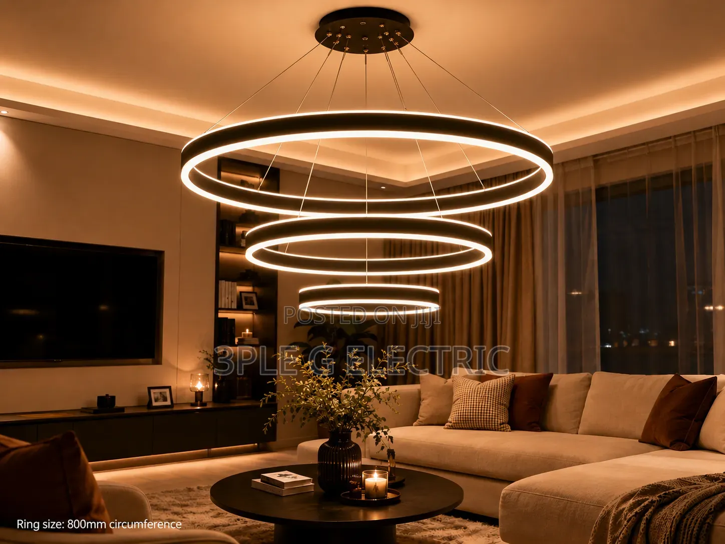 Big Size 800mm Circumference Chandelier