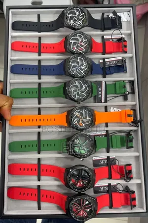 Rick Rubber Spinning Watch