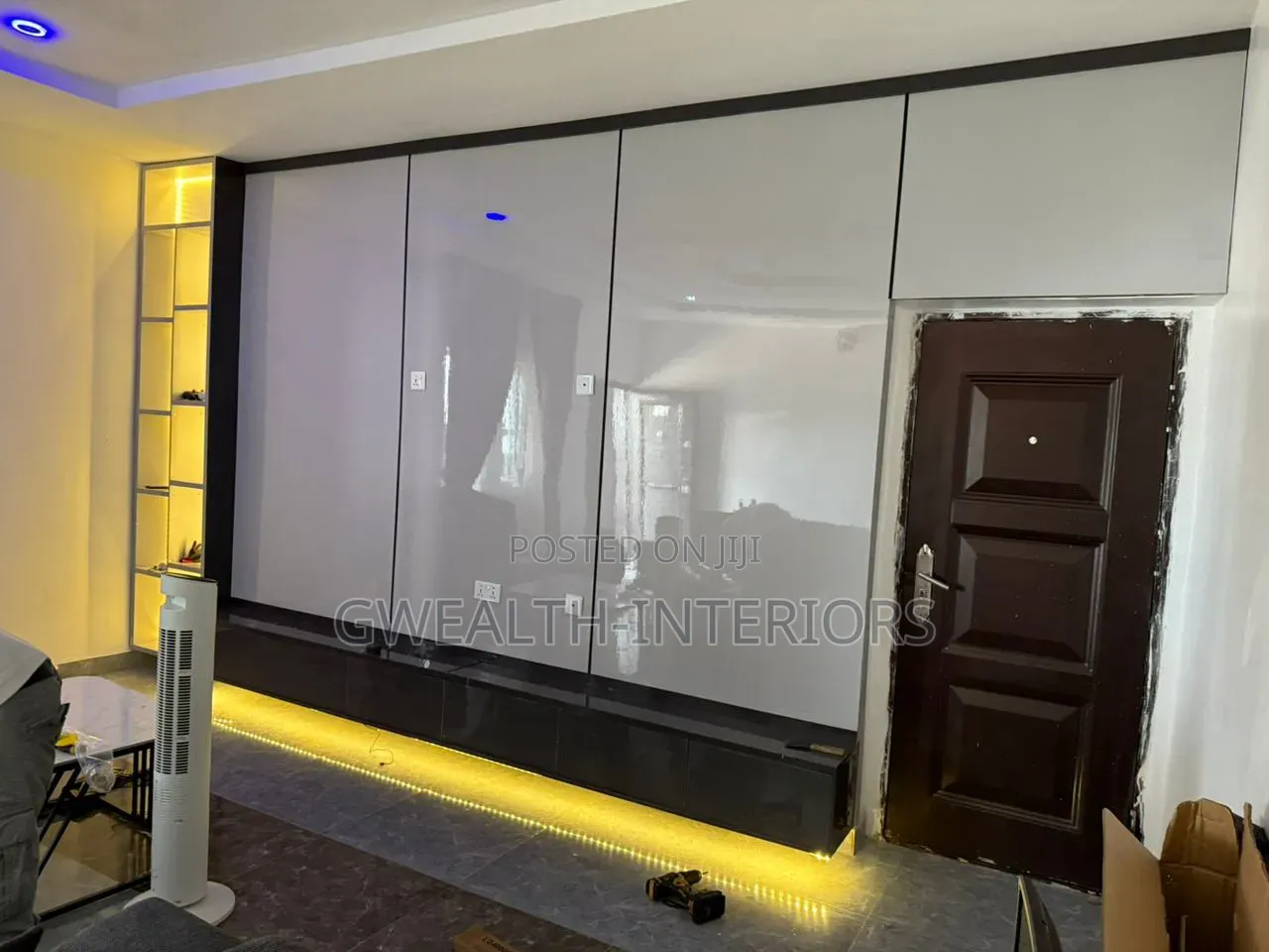 Acrylic Tv Console