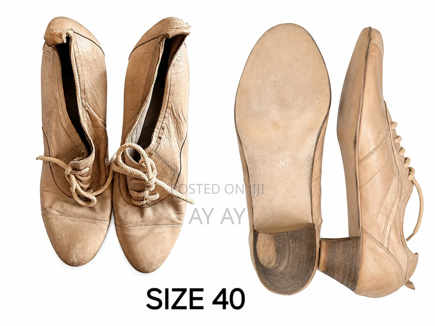 Ladies Low Heels Elegant Shoe.