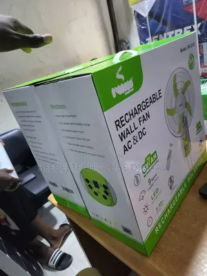 Rechargeable Solar Fan