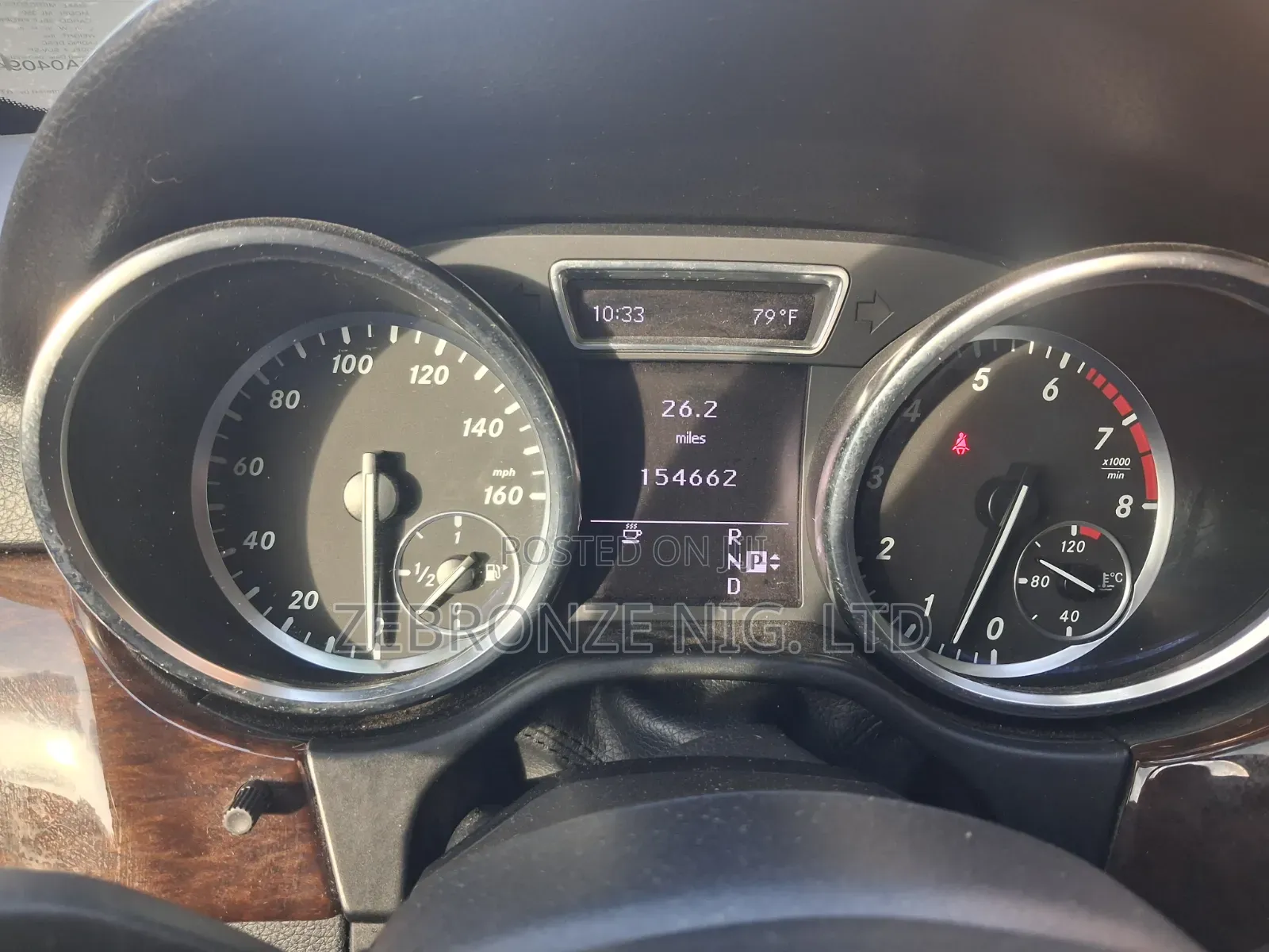 Mercedes-Benz M Class 2012 Gray