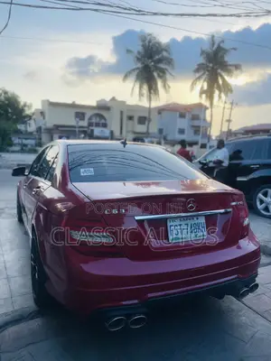 Mercedes-Benz C63 2012 Red