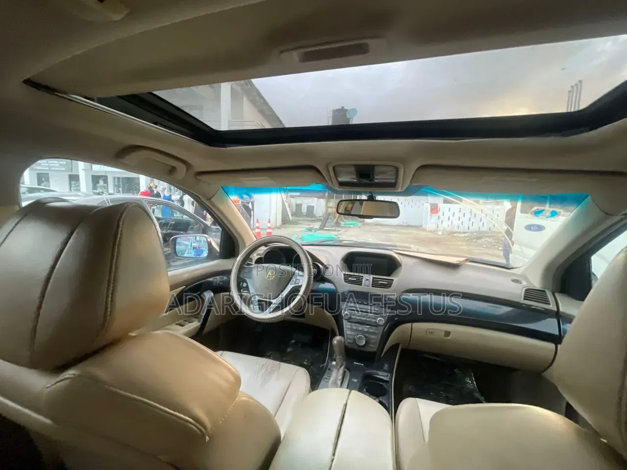 Acura MDX 2008 Maroon