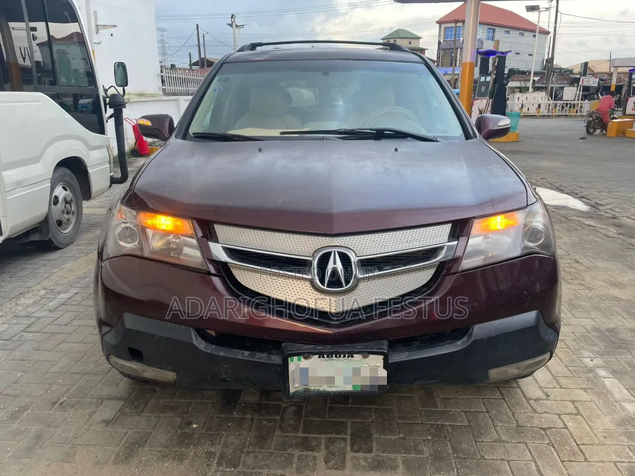 Acura MDX 2008 Maroon