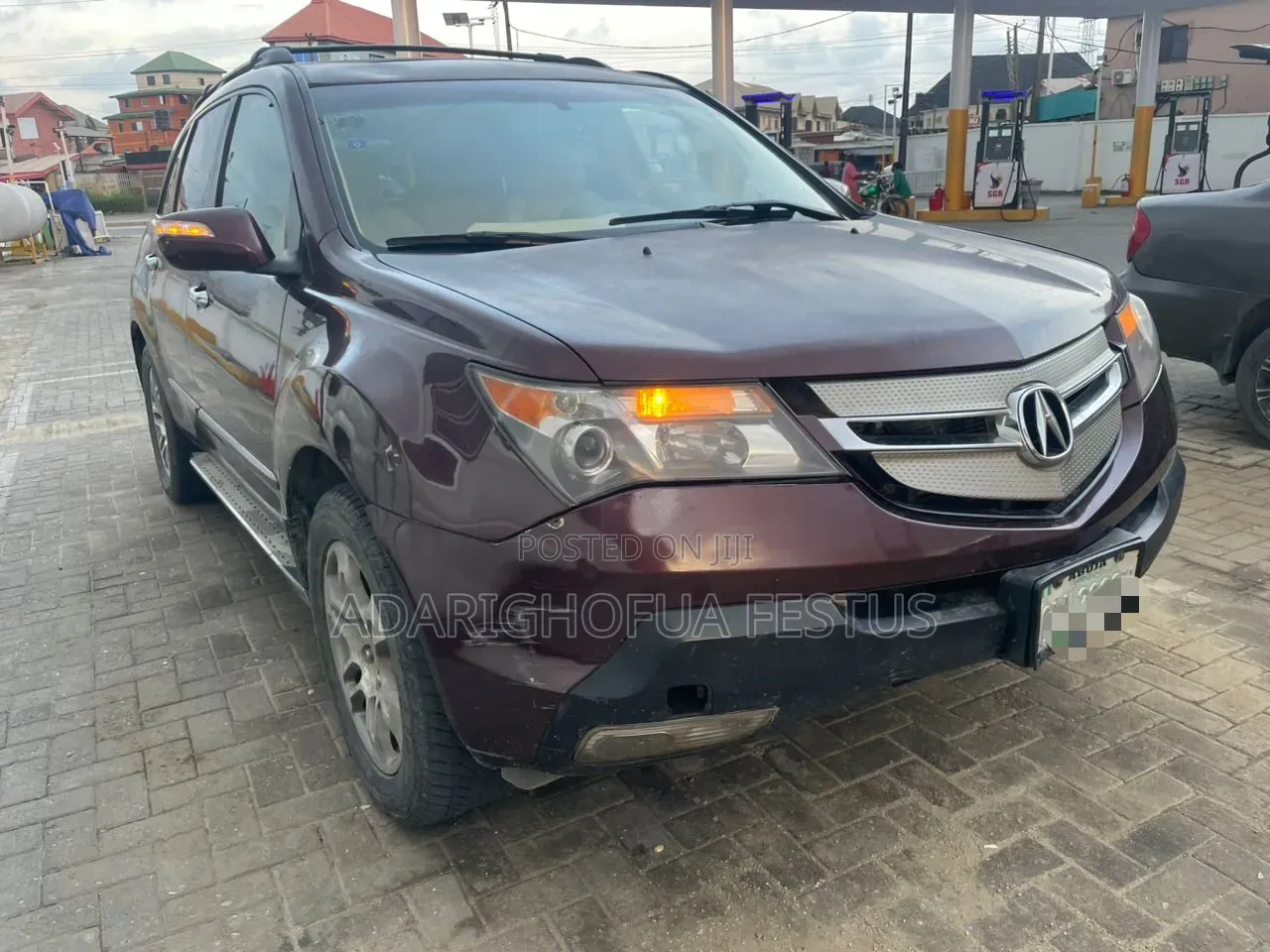 Acura MDX 2008 Maroon