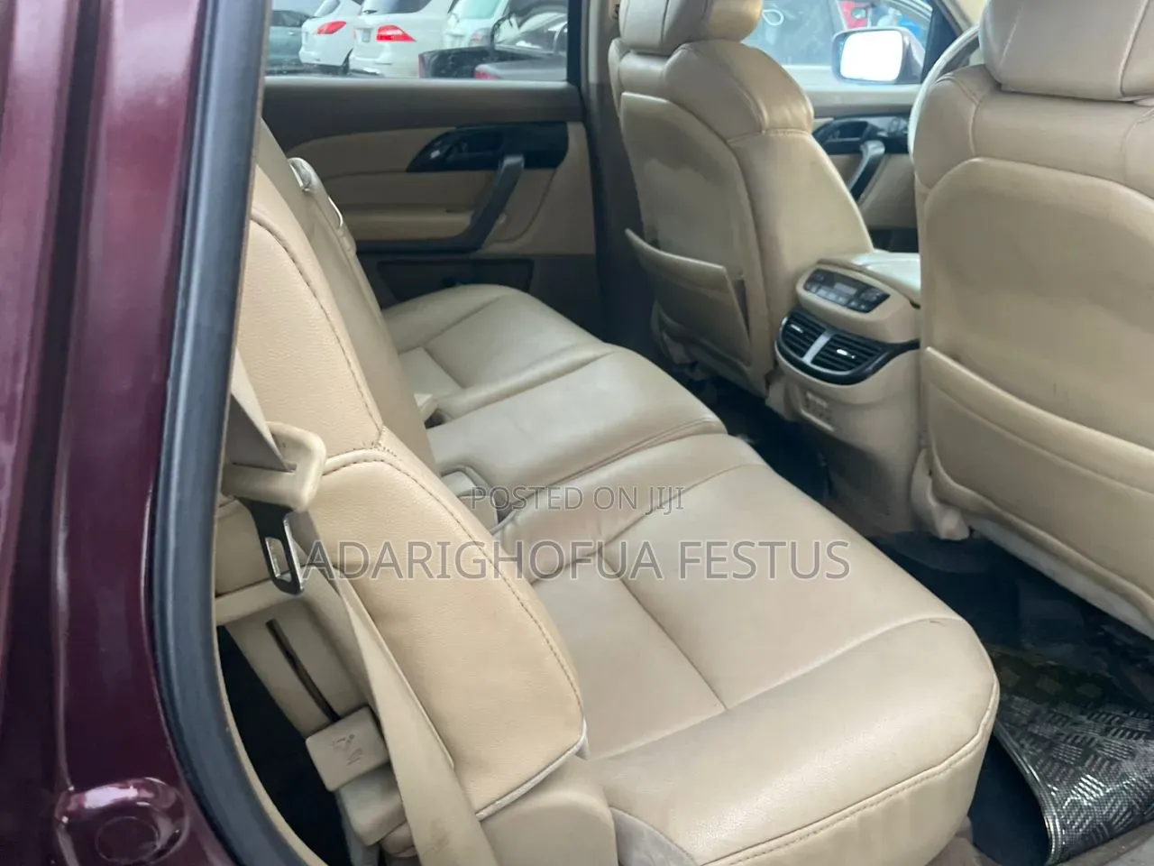 Acura MDX 2008 Maroon