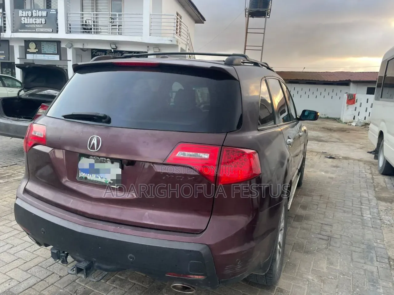 Acura MDX 2008 Maroon