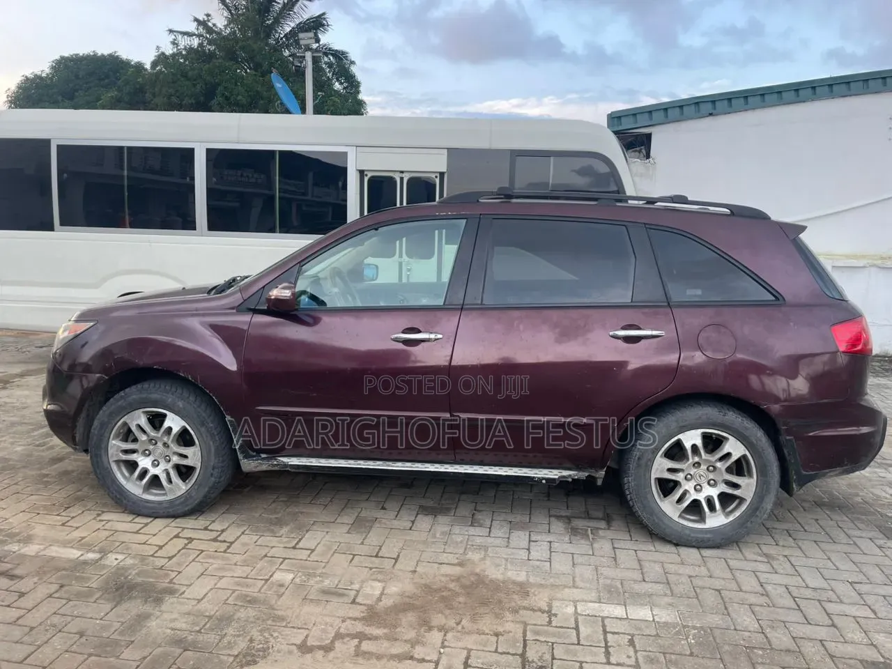 Acura MDX 2008 Maroon