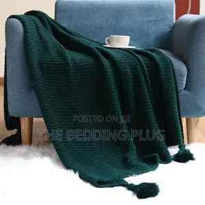 Sofa Throw Knitted Blanket