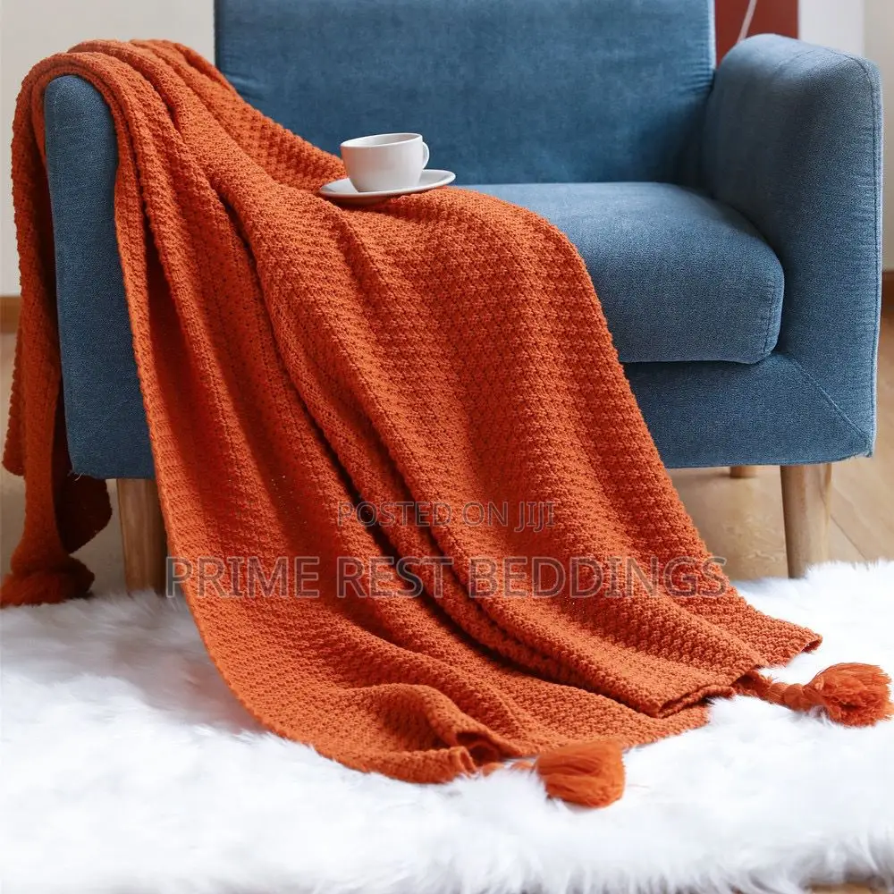 Luxury Knitted Throw Blanket