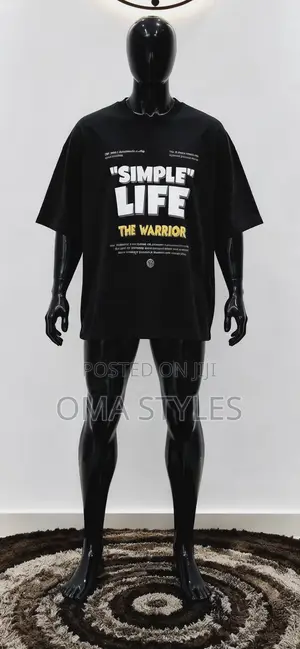 Simple Life “The Warrior” Graphic Unisex 100% Cotton T-shirt