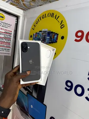 Apple iPhone 16 Plus 128 GB Black