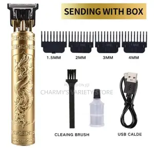 Rechargeable Hair Clipper With 4 Different Blades