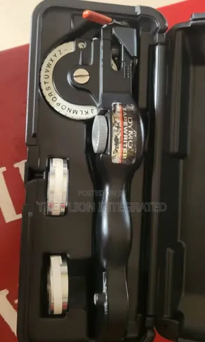 Dymo Rhino M1011 Metal Tape Embosser Kit - Industrial Labeling Machine