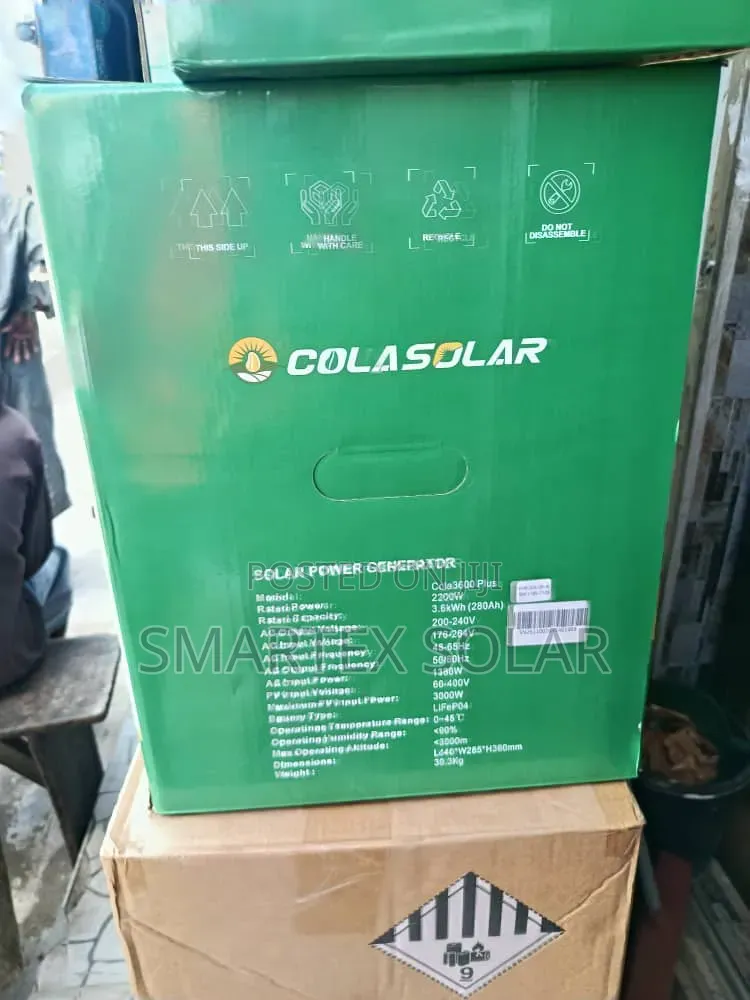 Cola 3.6kwh Plus Solar Generator