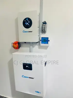 6kva by 5kwh C Worth Solar System Full Installation,6pis of 450w Panel