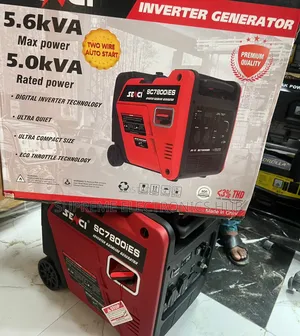 Sc7800ies Senci 5/5.6kva Two Wire Auto Start Petrol Inverter Generator