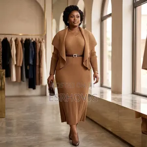 2 Piece Trendy Midi Dress