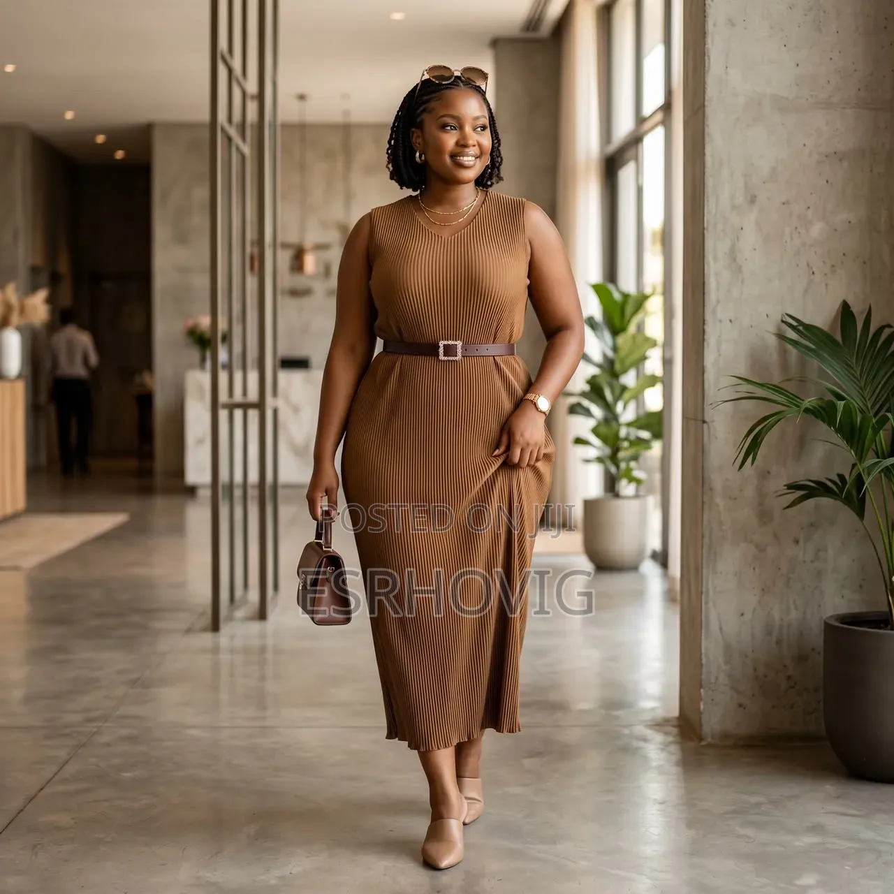 2 Piece Trendy Midi Dress