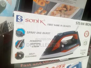 Sonik 700w Steam Iron With Spray, Burst Vertical Steam –