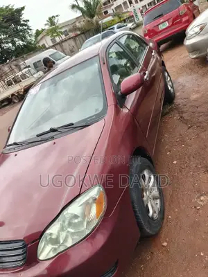 Toyota Corolla 2005 Red