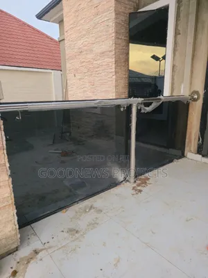 Sit Out Balcony Glass Handrail